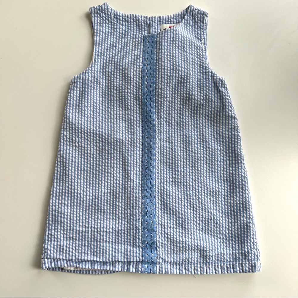 Vineyard Vines Seersucker Shift Dress 3T EUC